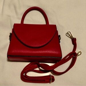 Boutique mini crossbody.  Dark pink